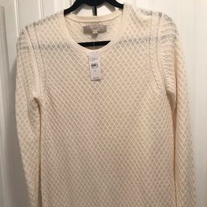 Ivory LOFT sweater